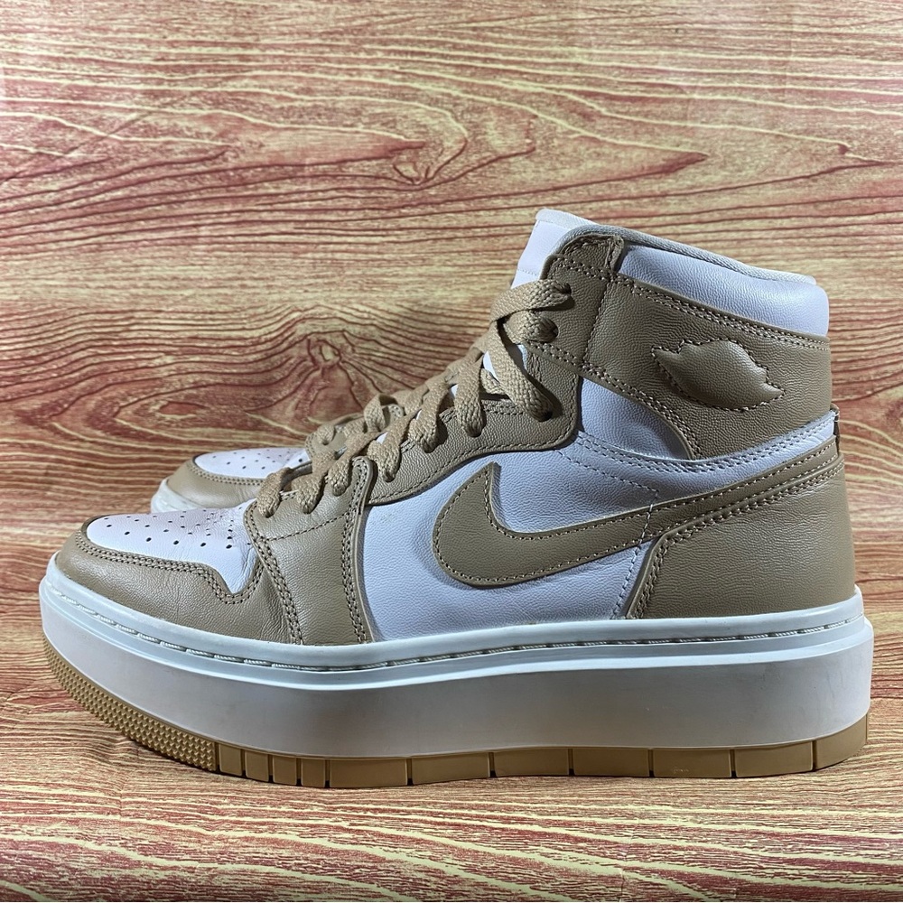 Jordan 1 High Elevate Desert Platform Sneakers 9.5